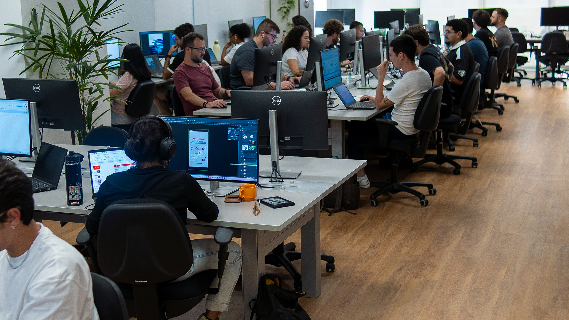 Equipe Sioux trabalhando